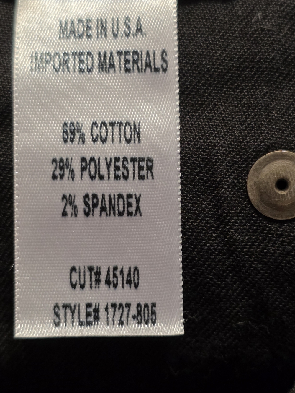 Citizens Of Humanity Rocket Ankle High Rise Skinny Jeans Black Wash Size 29 - Picture 11 of 12